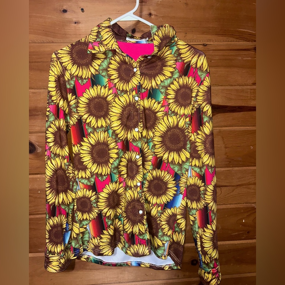 Ranch dressin pearl snap shirt. - Picture 3 of 3